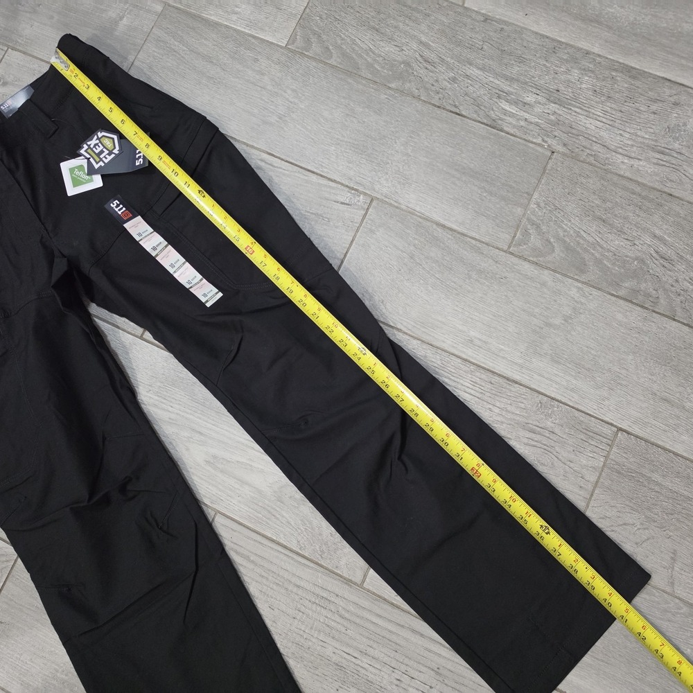 5.11 Tactical Women's Apex Pant Black Sz 10 Regular NWT Teflon Flex-Tac - Picture 3 of 9